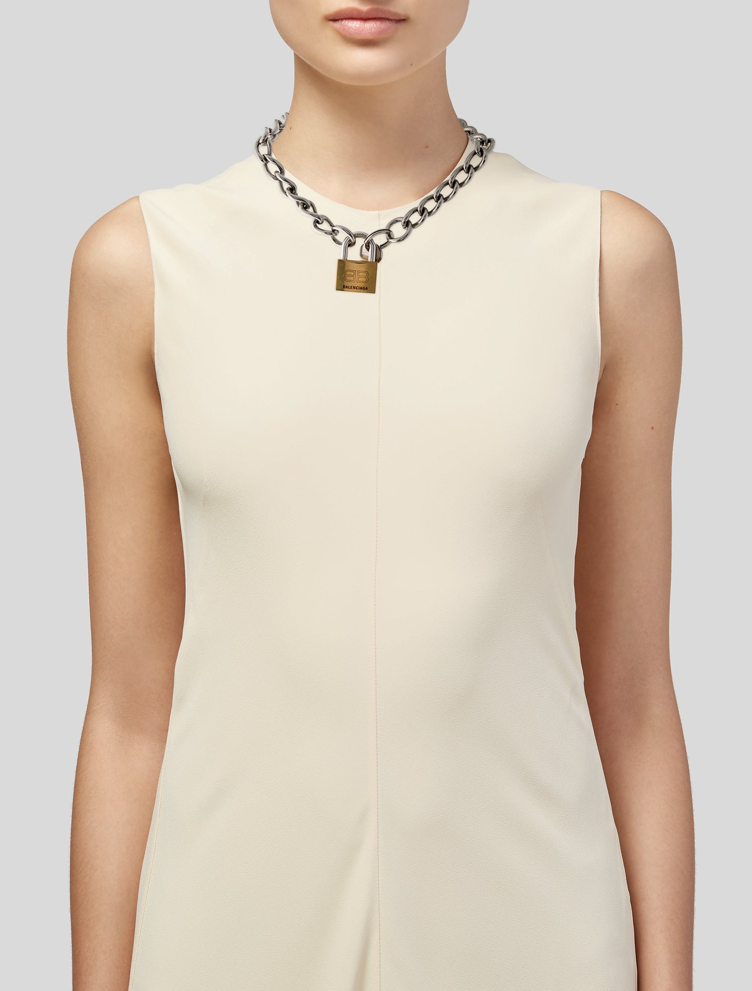 Balenciaga Locker Necklace